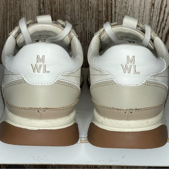 Madewell Kick Off Trainer Sneakers Shoes Antique Cream / Beige Size 7 - Picture 8 of 16